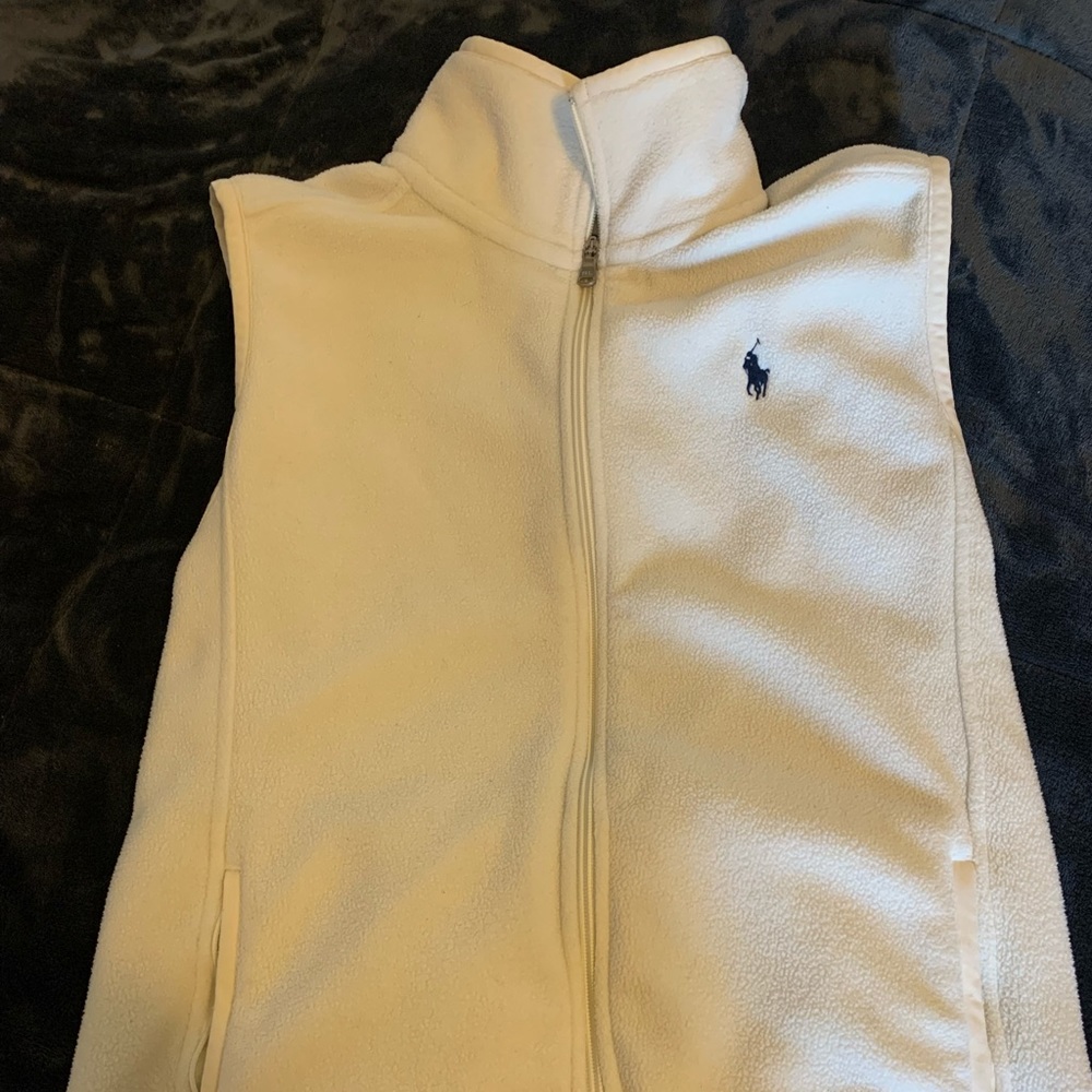 White Ralph Lauren Vest